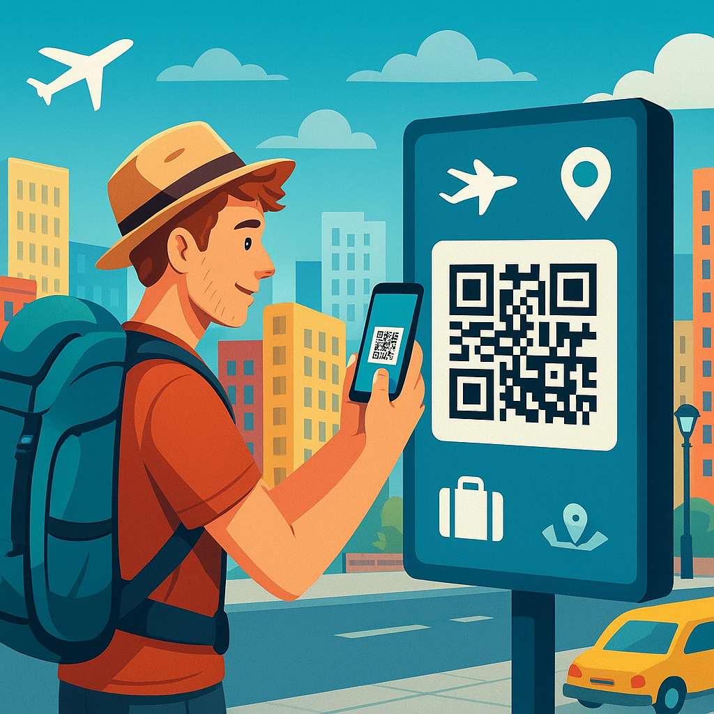 Utforska Världen Smartare: Använd QR-koder för Backpacking och Studentresor